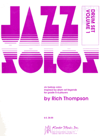 Jazz Solos for Drum Set, Volume 1