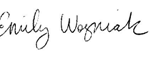 Emily Wozniak's Signature
