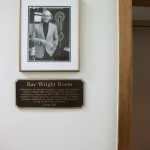 Ray Wright Picture and Plaque - (2013)
