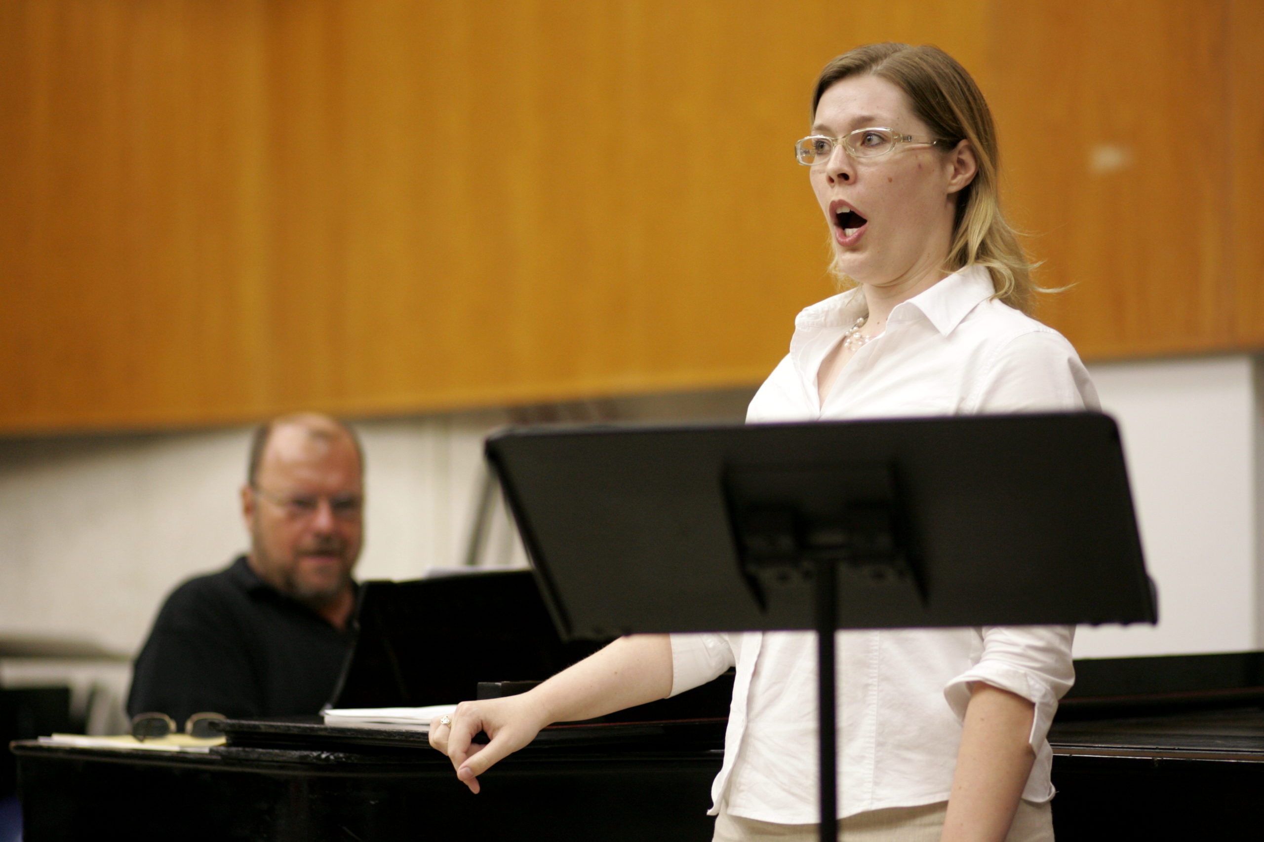 eastman summer session voice class. July 2006.