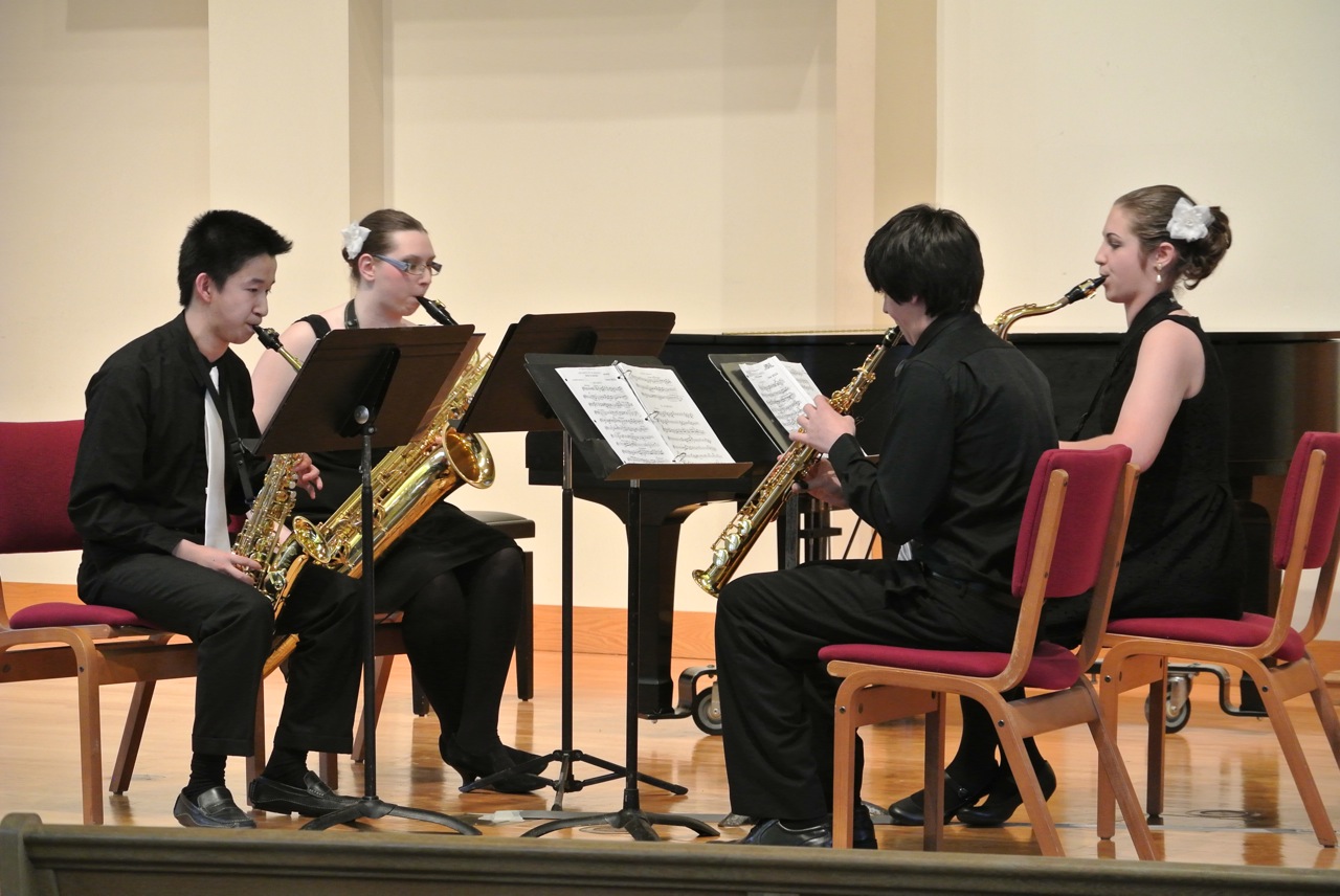 Volo Saxophone Quartet 2012 Competition