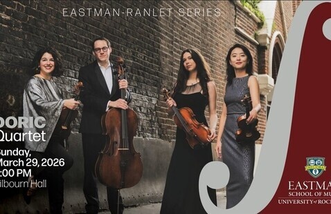 Eastman Ranlet Series: The Doric String Quartet Masterclass