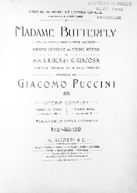 Madama Butterfly Title Page 166 kB