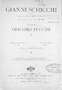 Gianni Schicchi Title Page 178 kB