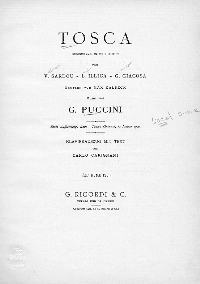 Tosca Title Page 279 kB
