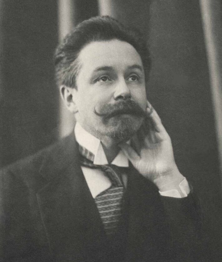 Alexander Nikolayevich Scriabin, photographed in 1914
