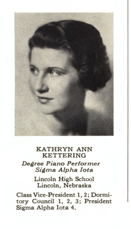 10 The Score 1936, page 53 Kathryn Kettering, BMus