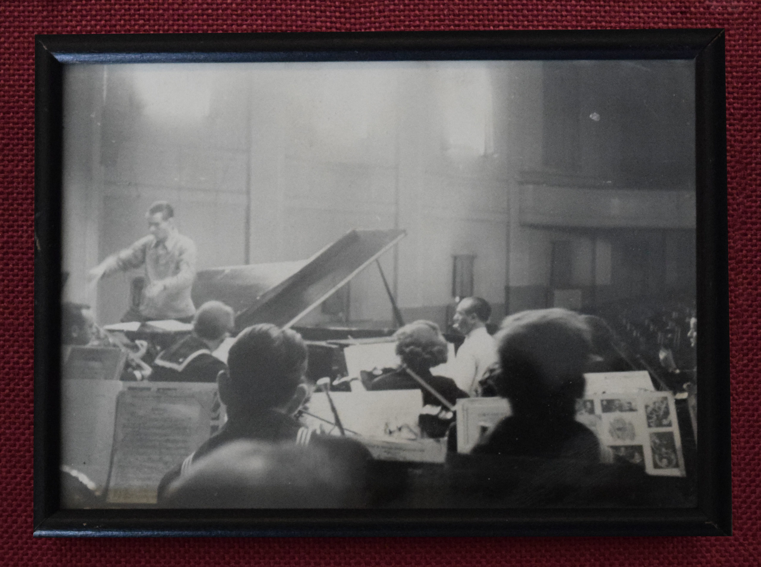 Fennell rehearsing Service Little Symphony Orchestra with José Iturbi (1944) Fennell rehearsing Service Little Symphony Orchestra with Jose Iturbi