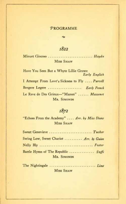 1922 December 2 Costume Recital Eleanor Shaw and Raymond Simonds_Page_2