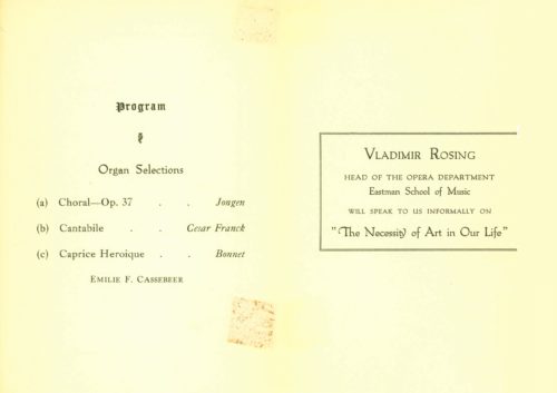 1923 November 20 The Tuesday Musicale page 2 1923 November 20 The Tuesday Musicale page 2