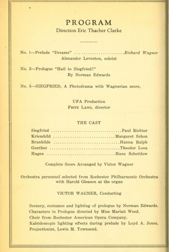 1925 April 13 1st American performance of Siegfried_Page_2