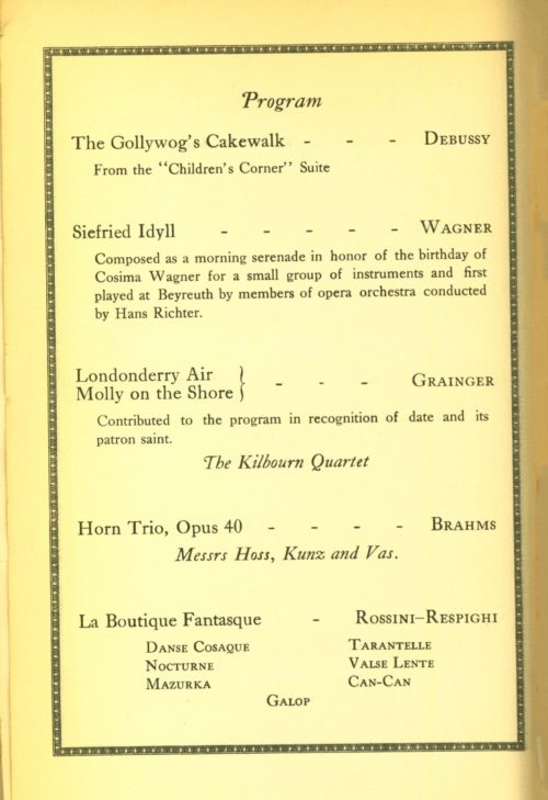1925 March 17 Rochester Little Symphony page 2 1925 March 17 Rochester Little Symphony page 2