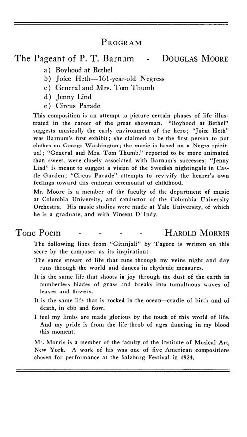 1927 November 21 American Composers' Concert page 2