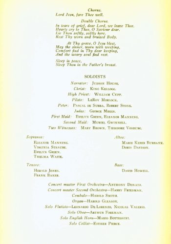 1930 April 8 St Matthew Passion_Page_9 1930 April 8 St Matthew Passion_Page_9