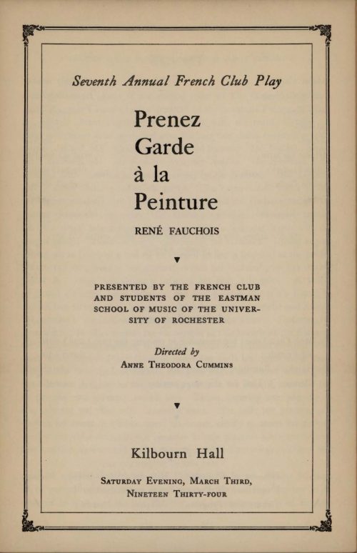 1934 March 3 French Play_Page_1