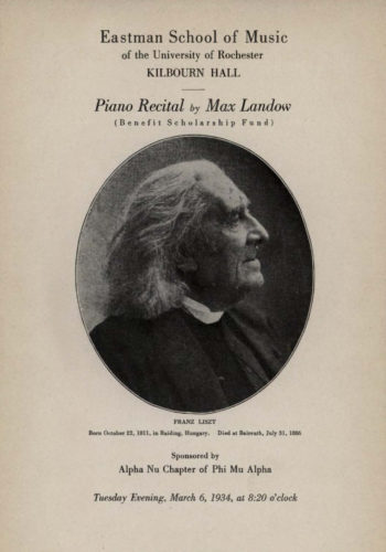 1934 March 6 Max Landow, piano page 1