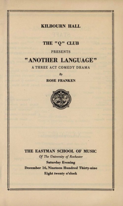 1939 December 16 The Q Club Another Language Play_Page_1
