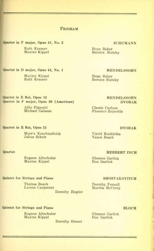 1943 March 17 Gordon String Quartet_Page_3 1943 March 17 Gordon String Quartet_Page_3