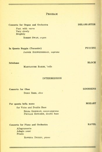 1946 April 4 Graduation Concert with Orchestra_Page_2 1946 April 4 Graduation Concert with Orchestra_Page_2