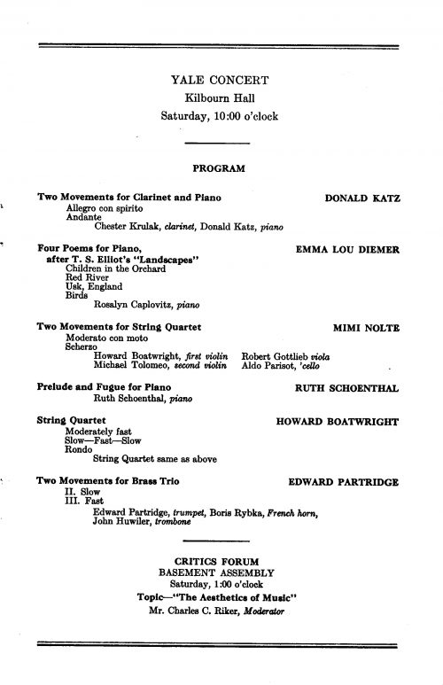 1948 March 4-7 2nd annual American Music Students' Symposium page 11