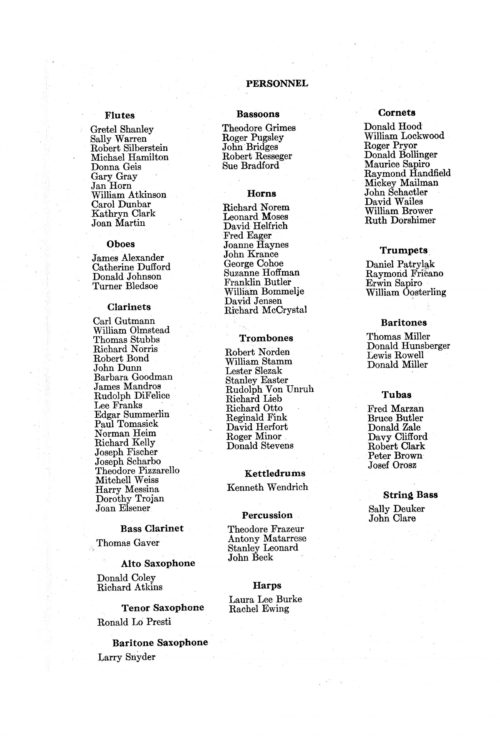 1951 October 30 Marches Concert with Eastman School Symphony Band_Page_2 1951 October 30 Marches Concert with Eastman School Symphony Band_Page_2