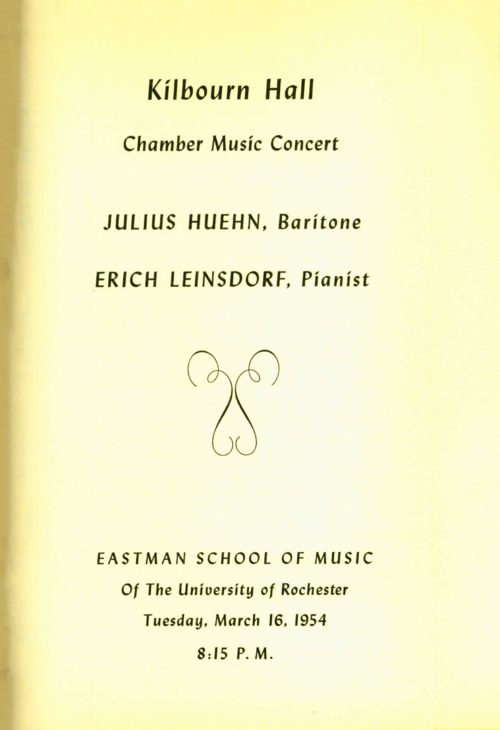 1954 March 16 Huehn and Leinsdorf_Page_1 1954 March 16 Huehn and Leinsdorf_Page_1