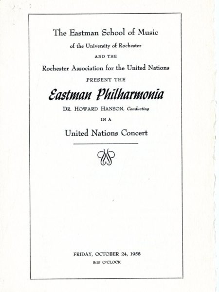 1958 October 24 E Phil UN Concert page 1 1958 October 24 E Phil UN Concert page 1