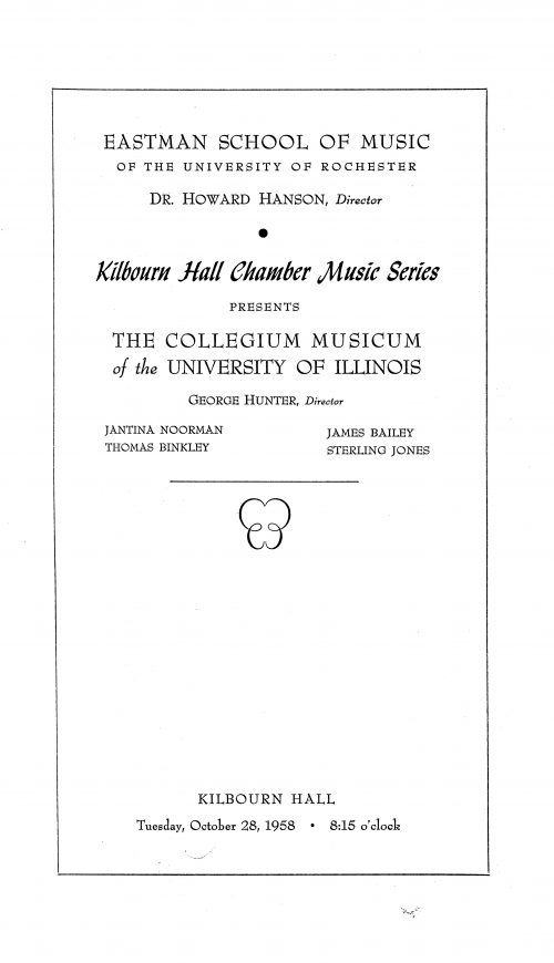 1958 October 28 Collegium Musicum of Univ of Illinois_Page_1
