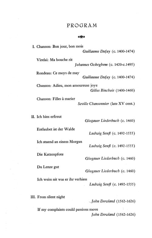 1958 October 28 Collegium Musicum of Univ of Illinois_Page_2 1958 October 28 Collegium Musicum of Univ of Illinois_Page_2