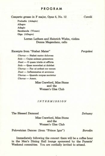 1959 May 8 All University Symphony Orchestra with Women's Glee Club_Page_3