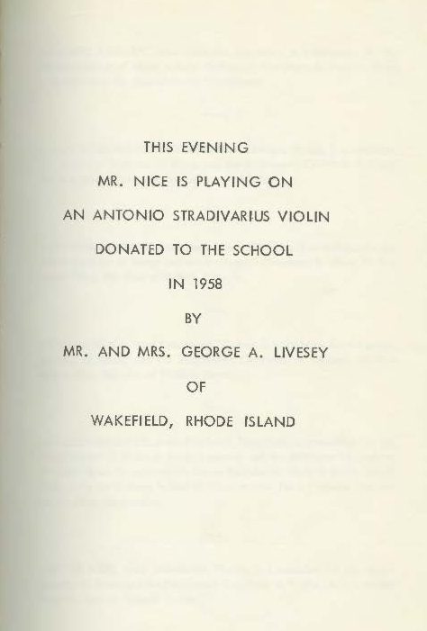 1961 November 22 Nice plays on donated Stadavarius with ESSO_Page_3 1961 November 22 Nice plays on donated Stadavarius with ESSO_Page_3