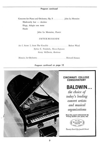 1962 November 16 Eastman Philharmonia at Carnegie Hall page 3 1962 November 16 Eastman Philharmonia at Carnegie Hall page 3