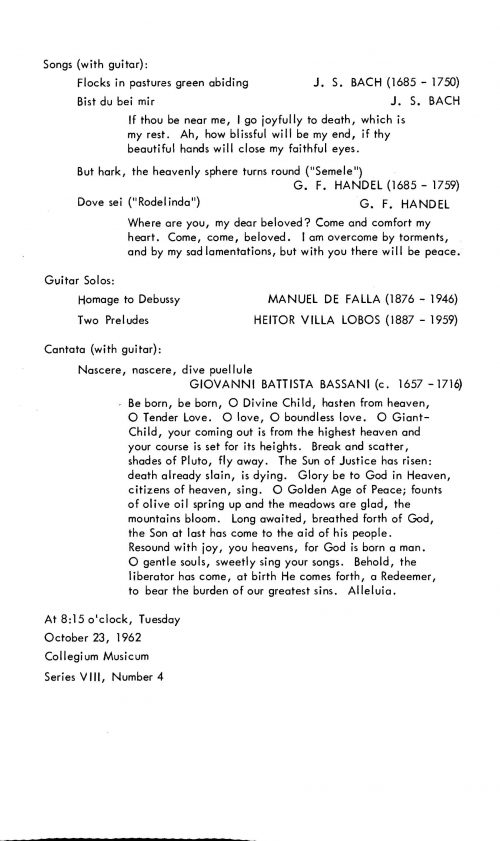 1962 October 23 Alfred Deller, Counter-Tenor, and Desmond Dupre, Lute and Guitar_Page_2