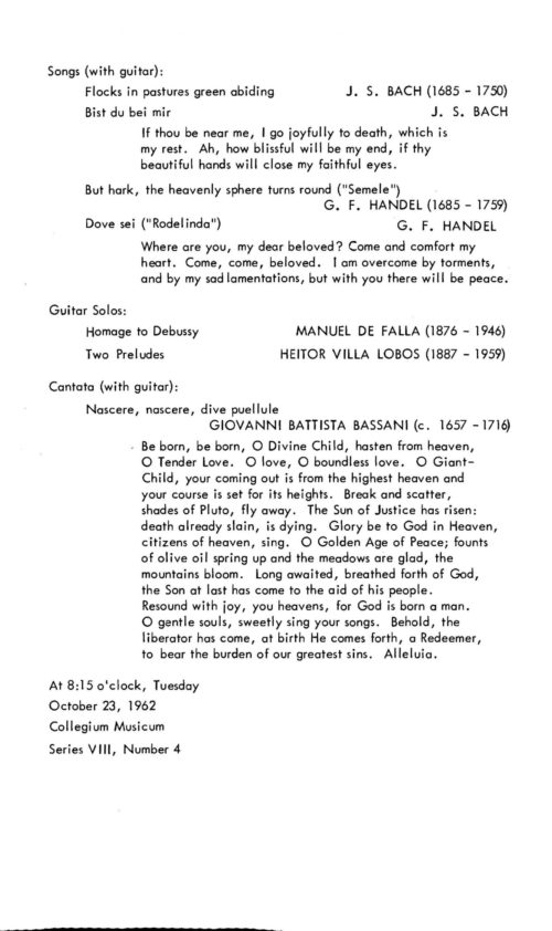 1962 October 23 Alfred Deller, Counter-Tenor, and Desmond Dupre, Lute and Guitar_Page_2 1962 October 23 Alfred Deller, Counter-Tenor, and Desmond Dupre, Lute and Guitar_Page_2
