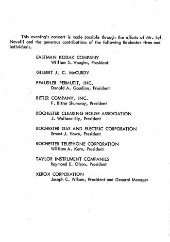 1964 May 16 and 17 Eastman Philharmonia page 4