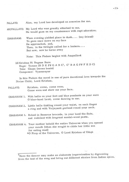 1965 November 2 Balasarasvati Classical South Indian Dance_Page_13 1965 November 2 Balasarasvati Classical South Indian Dance_Page_13