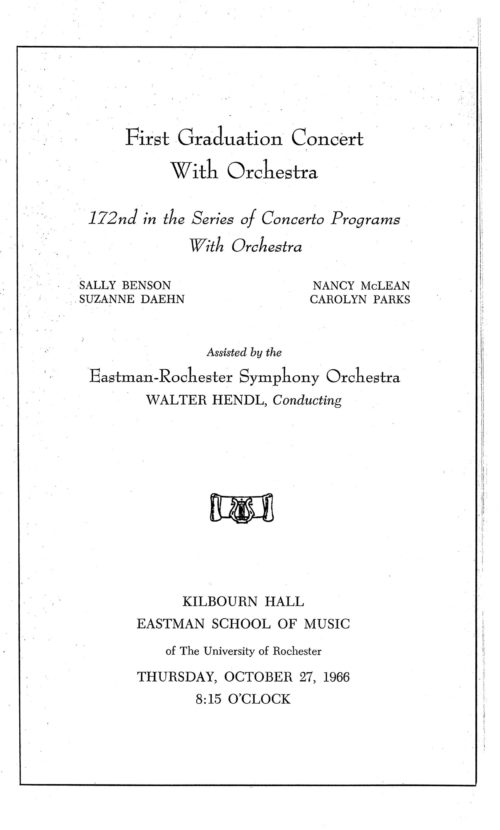 1966 October 27 Sally Benson plays donated Guadagnini violin_Page_1 1966 October 27 Sally Benson plays donated Guadagnini violin_Page_1