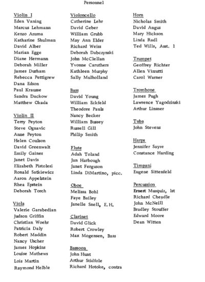 1971 November 12 Eastman Philharmonia Orchestra_Page_4 1971 November 12 Eastman Philharmonia Orchestra_Page_4