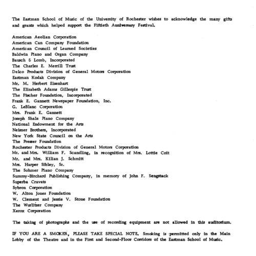 1972 April 7 Eastman Wind Ensemble page 8 1972 April 7 Eastman Wind Ensemble page 8