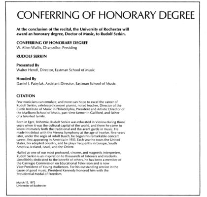 1972 March 15 Rudolf Serkin, Pianist_Page_5 1972 March 15 Rudolf Serkin, Pianist Page 5