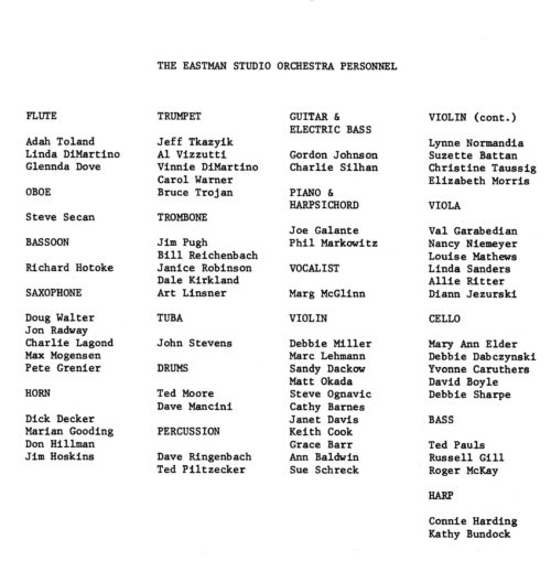 1972 March 3 The Eastman Jazz Ensemble and Eastman Studio Orchestra_Page_8 1972 March 3 The Eastman Jazz Ensemble and Eastman Studio Orchestra_Page_8