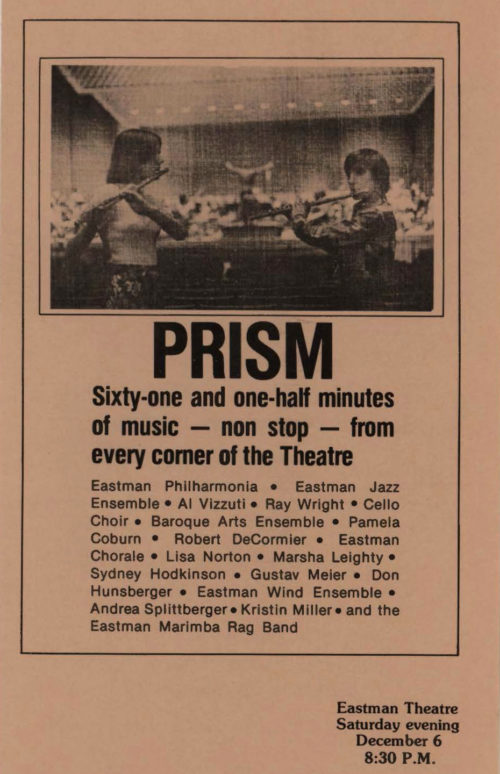 1975 December 6 PRISM concert_Page_1 1975 December 6 PRISM concert_Page_1