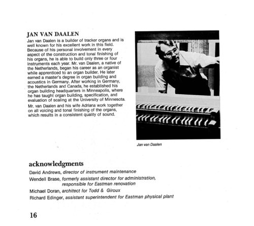 1978 October 25 Van Daalan Organ Inauguration_Page_18 1978 October 25 Van Daalan Organ Inauguration_Page_18