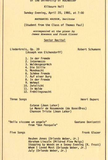 1980 April 20 Nathaniel Watson 1980 April 20 Nathaniel Watson