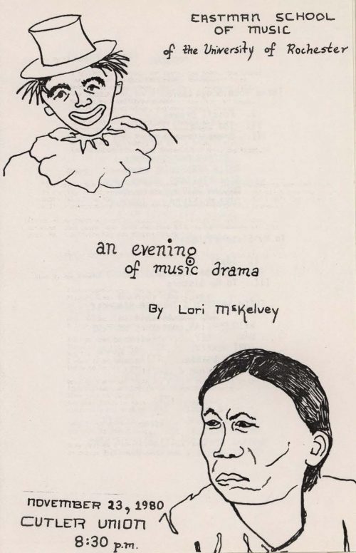 1980 Novemeber 23 An Evening of Music Drama_Page_1