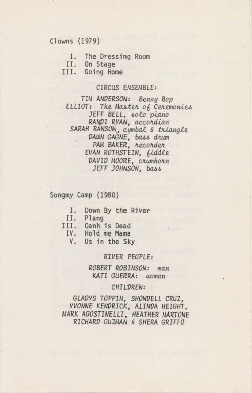 1980 Novemeber 23 An Evening of Music Drama_Page_3 1980 Novemeber 23 An Evening of Music Drama_Page_3