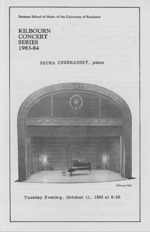 Shura Cherkassky, Piano Page 1