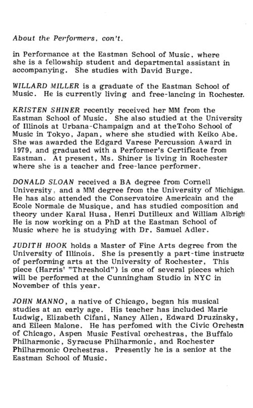 Computer Music Conference Concert II Page 10