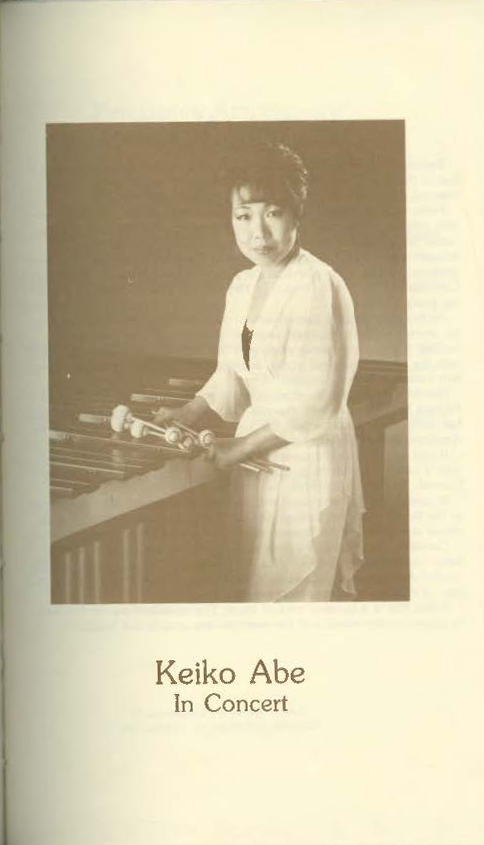 1984 November 18 Keiko Abe Concert_Page_1