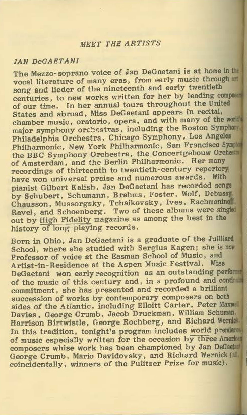 1984 November 27 Jan DeGaetani with Gilbert Kalish_Page_4 1984 November 27 Jan DeGaetani with Gilbert Kalish_Page_4